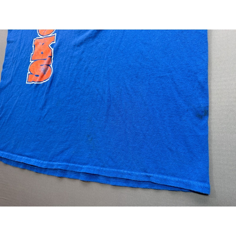 NBA New York Knicks Hardwood Classics Long Sleeve Shirt Blue | Men's XL - Picture 7 of 12